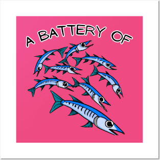 A Battery of Barracuda Posters and Art